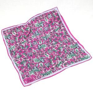 Vera Neumann 100% Silk Square Scarf